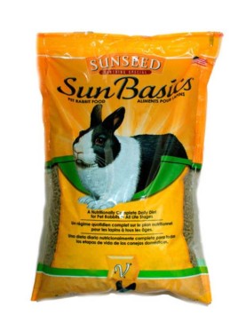 Sunseed Sun Basics Pet Rabbit Food 6 lbs
